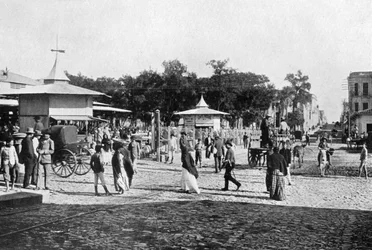 Piac, Asuncion, Paraguay, 1911