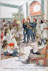 Tuniszi bég fiának házassága, 1903