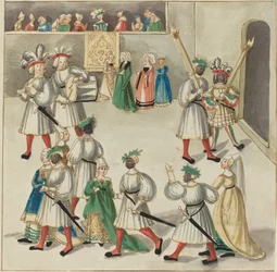 Álarcos, c. 1515.