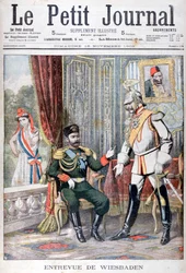Miklós cár és II. Vilmos császár találkozója, Wiesbaden, Németország, 1903