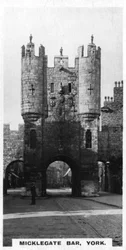 Micklegate Bar, York, 1920-as évek