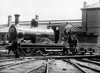 Midlands and Great Western Railway Ireland 2-4-0 Rob Roy mozdony, 1873