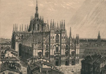 Milánói dóm, 1873.