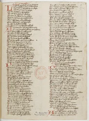 Párizsi Menagier, kéziratos oldal, 1393