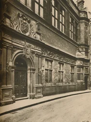 Modern Cutlers Hall a Warwick Lane-ben a Newgate Street mellett, 1935.