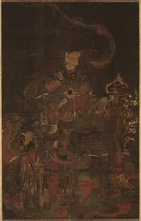 Monju és kísérők, 1200-as évek.