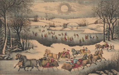 Holdfény a Central Parkban, kb. 1871-75.