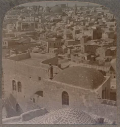 Jeruzsálem muzulmán negyede, az angol iskolából, 1900