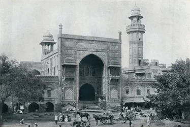 Wazir Khan mecsete, Lahore, 1942