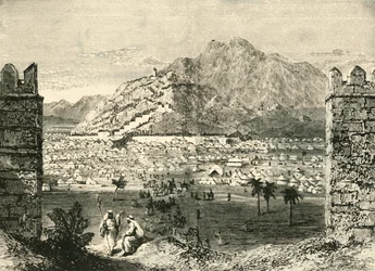 Az Arafat-hegy, Mekka közelében, 1890.