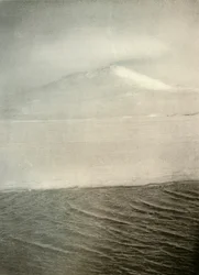 Erebus-hegy a jéglábból, c1908, 1909