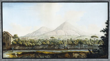 Vezúv, Nápolyi Királyság, 1767 körül