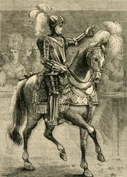 Mr. Dymoke, The Kings Champion, 1881.