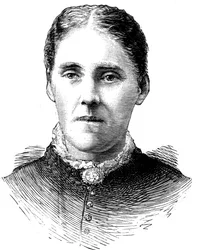 Mrs. Houghton, John Houghton tiszteletes felesége, 1886
