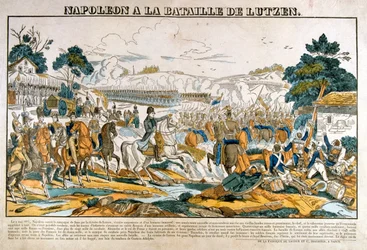 Napóleon a lutzeni csatában, 1813. május 2