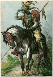 indián cserkész, 1870