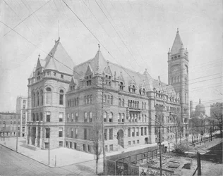 Új városháza, Cincinnati, Ohio, 1897.