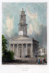 Új templom, St Pancras, London