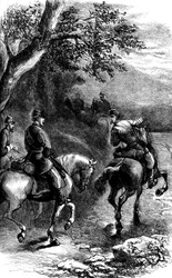 Éjszakai menet a Harpers Ferryn, Virginia, c1861 c1880