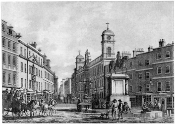 Northumberland House, Charing Cross, 18. század, 1908