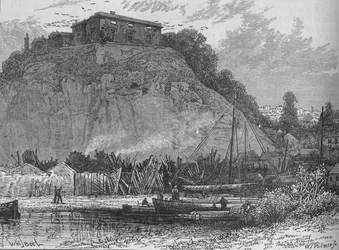 Nottingham kastély, 1880