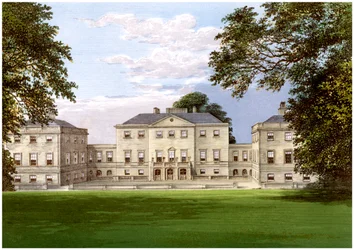 Nuneham Park, Oxfordshire, a Harcourt család otthona, 1880