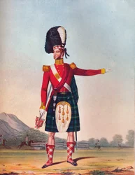 A 92. felvidéki gyalogezred tisztje, c1833. 1914