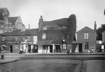 Régi nyaralók Merton Roadon, Tooting, 1890, 1912