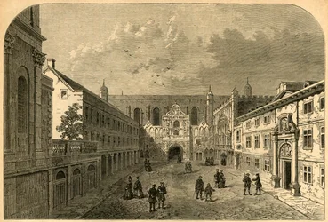 A Guildhall régi frontja, 1725, 1897.