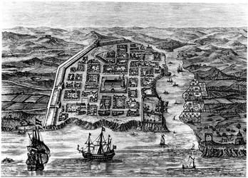 Santo Domingo régi városa, 1873