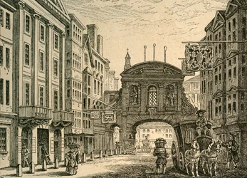 Old Temple Bar és az Ördög Tavern, 1897.