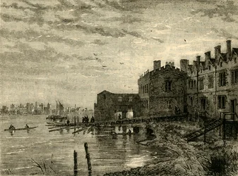 Old Whitehall lépcsők, 1881.