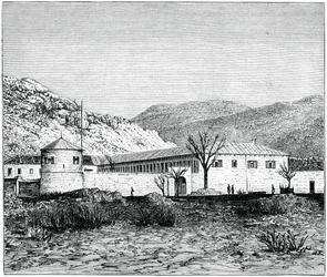 Régi palota, Cetinje, Montenegrói Köztársaság, 1900