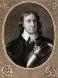 Oliver Cromwell, 1599-1658, angol hadvezér és politikus, 1657, 1899