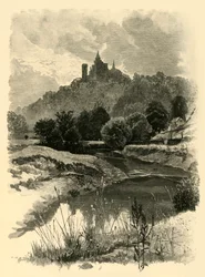 A Churneten, az Alton Towers közelében, 1898.