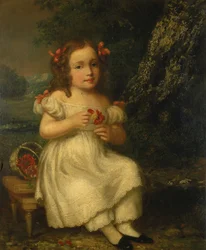 Az egyik Adams-gyermek, kb. 1820.