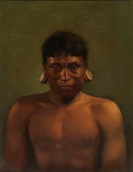 Orejon indián, kb. 1890-1892.