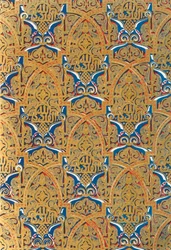 Dísz táblákban a falakon, Nagykövetek csarnoka, 1907.