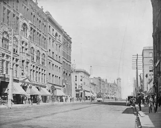 Pacific Avenue, Tacoma, Washington, 1897.