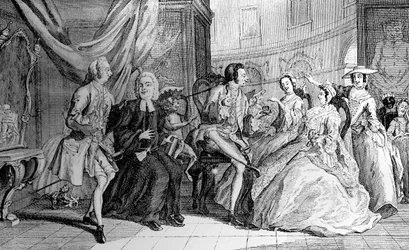 Festmény a la Mode, 1748