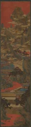 Palace Ladies Watching the Sunset, Ming-dinasztia, 16-17.