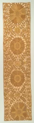 Panel, Valószínűleg függönyről, 19. század.