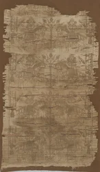 Panel solymászokkal, 1516-1955.