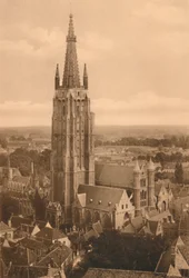 Panoráma és Notre-Dame-templom, 1928