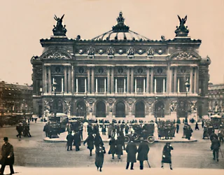 Párizs. - LOpéra. - LL, c1910.