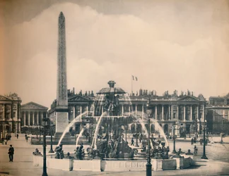 Párizs. - Place De La Concorde. -LL, c1910.