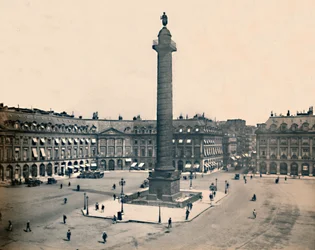 Párizs. - La Place Vendome. - LL, c1910.