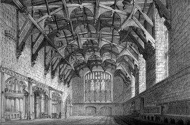 Az Edinburgh-i Parlament épülete 1632-1639 között épült, 1893