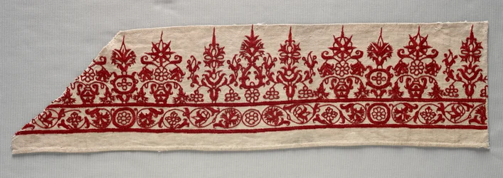 Szoknyaszegély része, 1800-as évek.