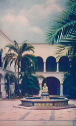 A Vendéglátó Ház terasza, 1935